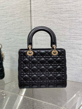 Load image into Gallery viewer, DR432 Medium Lady Dior Bag / HIGHEST QUALITY VERSION /  9.5x8.5x4.5inches
