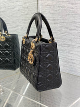 Load image into Gallery viewer, DR432 Medium Lady Dior Bag / HIGHEST QUALITY VERSION /  9.5x8.5x4.5inches
