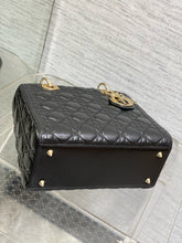 Load image into Gallery viewer, DR432 Medium Lady Dior Bag / HIGHEST QUALITY VERSION /  9.5x8.5x4.5inches
