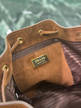 Load image into Gallery viewer, PD312 Cocoa Brown Suede Bucket Bag / HIGHEST QUALITY VERSION / 8.2x.2x4.7inch
