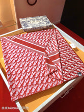 Load image into Gallery viewer, CLTH401 Dior Oblique Shawl / 55 x 55 inches
