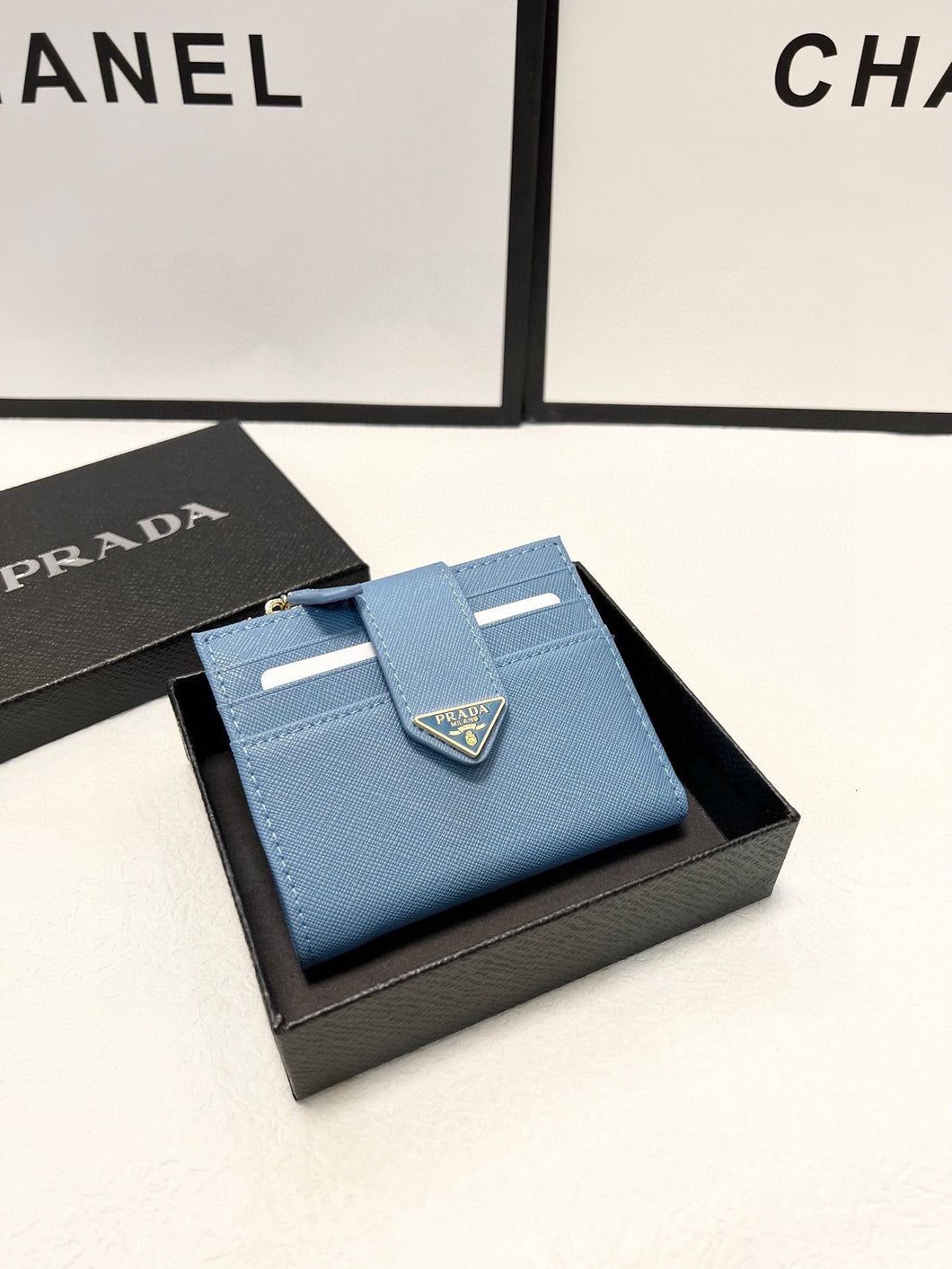 PD278 Small Leather Wallet / 3.9x3.1inch