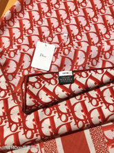 Load image into Gallery viewer, CLTH401 Dior Oblique Shawl / 55 x 55 inches
