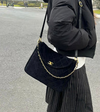 Load image into Gallery viewer, CC1409 Chanel 26C Suede Messenger Bag / HIGHEST QUALITY VERSION / 30 x 21.5 x 6 cm
