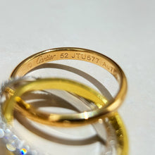 Load image into Gallery viewer, JW1009 Cartier Trinity Ring, Classic/Small Model, Half-paved
