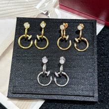 Load image into Gallery viewer, JW1011 Cartier, Juste un Clou Earrings Double
