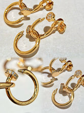 Load image into Gallery viewer, JW1011 Cartier, Juste un Clou Earrings Double
