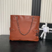Load image into Gallery viewer, CCCC1414 Chanel Vintage Paris Graffiti Expandable Tote / 38 x 33 cm / HIGHEST QUALITY VERSION
