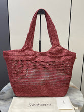 Load image into Gallery viewer, YSK466 Saint Laurent Icare Small Crochet Tote / HIGHEST QUALITY VERSION / 46 x 28 x 15 cm
