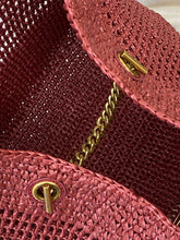 Load image into Gallery viewer, YSK466 Saint Laurent Icare Small Crochet Tote / HIGHEST QUALITY VERSION / 46 x 28 x 15 cm
