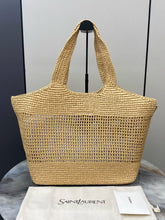 Load image into Gallery viewer, YSK467 Saint Laurent Icare Small Crochet Tote / HIGHEST QUALITY VERSION / 46 x 28 x 15 cm
