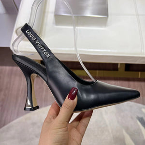 パンプス SUPERMOTO SLINGBACK Woman ホワイト レザー スリングバック パンプス