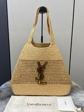 Load image into Gallery viewer, YSK467 Saint Laurent Icare Small Crochet Tote / HIGHEST QUALITY VERSION / 46 x 28 x 15 cm
