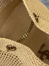Load image into Gallery viewer, YSK467 Saint Laurent Icare Small Crochet Tote / HIGHEST QUALITY VERSION / 46 x 28 x 15 cm
