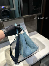 Load image into Gallery viewer, PD352 Large Linen Blend Handbag / 11.4x7.8x4.7inch
