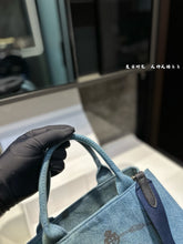 Load image into Gallery viewer, PD352 Large Linen Blend Handbag / 11.4x7.8x4.7inch
