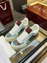 Load image into Gallery viewer, SE1744 Gucci Distressed High/Low Top Sneakers / 3CM Platform
