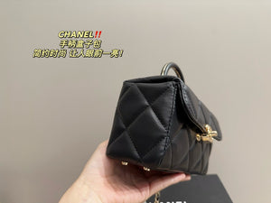 CC866 Mini Box Bag / 4.1 × 6.6 × 3.1 in