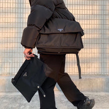 Load image into Gallery viewer, PD253 Re-Nylon Large Padded Shoulder Bag Set / 14.9x11x7.5inch
