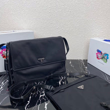 Load image into Gallery viewer, PD253 Re-Nylon Large Padded Shoulder Bag Set / 14.9x11x7.5inch
