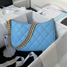 Load image into Gallery viewer, CC871 Small/Medium Hobo Bag / Pink/Yellow/Blue/Black/White
