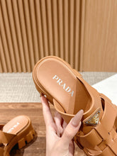 Load image into Gallery viewer, SE1599 Prada Monolith Rubber Mules / Size5-10
