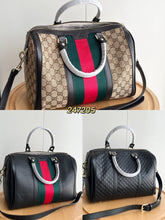 Load image into Gallery viewer, GC671 Ophidia Medium Top Handle Bag / 13x8.6x7.1inch
