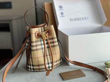 Load image into Gallery viewer, BUR123 Mini TB Bucket Bag / 6.5 x 4.3 x 7.3in
