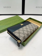 Load image into Gallery viewer, GC618 GG Marmont Zip Around Wallet / 7.5&quot;W x 4.1&quot;H x .8&quot;D
