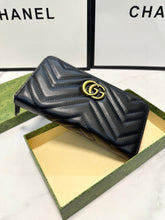 Load image into Gallery viewer, GC619 GG Marmont Zip Around Wallet / 7.4&quot;W x 4&quot;H x .7&quot;D
