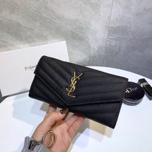 Load image into Gallery viewer, YSK327 Cassandre Matelassé Large Flap Wallet / 7.4 x 4.3 x 1.1 INCHES

