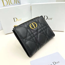 Load image into Gallery viewer, DR372 Dior Caro Dahlia Wallet / 4.5 x 3.5 x 1 inches
