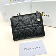 Load image into Gallery viewer, DR372 Dior Caro Dahlia Wallet / 4.5 x 3.5 x 1 inches

