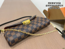 Load image into Gallery viewer, LB1468 Louis Vuitton Manhattan Shoulder Bag / 26 x 12 cm

