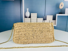 Load image into Gallery viewer, YSK358 Kate 99 Tassel in Raffia / 10.2 x 5.3 x 1.7 INCHES
