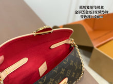 Load image into Gallery viewer, LB1469 Louis Vuitton Manhattan Shoulder Bag / 26 x 12 cm
