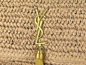 YSK358 Kate 99 Tassel in Raffia / 10.2 x 5.3 x 1.7 INCHES