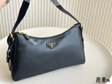 Load image into Gallery viewer, PD313 Prada Aimée Large Suede Shoulder Bag / 9x15.3x4.7inch

