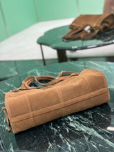 Load image into Gallery viewer, PD315 Cocoa Medium/Large Suede Handbag / HIGHEST QUALITY VERSION（

