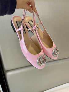 SE1267 Women's ballerina with Double G / Size5-11