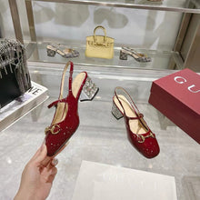 Load image into Gallery viewer, SE1603 Gucci Women&#39;s Horsebit Slingback / Size4-11
