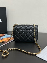 Load image into Gallery viewer, CC1018 Mini Flap Bag / HIGHEST QUALITY VERSION / 5.3 × 7.4 × 2.7 in
