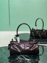 Load image into Gallery viewer, PD320 Cocoa Medium/Large Leather Handbag / HIGHEST QUALITY VERSION
