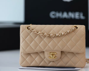 CC909 Classic Handbag / HIGHEST QUALITY VERSION / 6 × 9.9 × 2.5 in