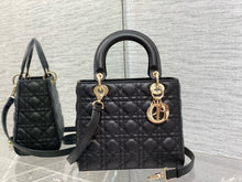 Load image into Gallery viewer, DR332 Medium Lady Dior Bag / HIGHEST QUALITY VERSION / 9.5 x 8 x 4.5 inches
