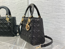 Load image into Gallery viewer, DR331 Medium Lady Dior Bag / HIGHEST QUALITY VERSION / 9.5 x 8 x 4.5 inches
