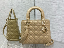 Load image into Gallery viewer, DR332 Medium Lady Dior Bag / HIGHEST QUALITY VERSION / 9.5 x 8 x 4.5 inches
