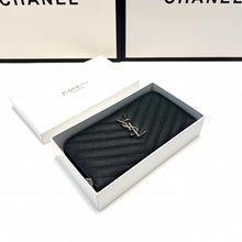 Load image into Gallery viewer, YSK331  Cassandre Matelassé Zip Around Wallet /  7.4 x 3.7 x 0.9 INCHES
