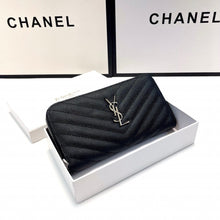 Load image into Gallery viewer, YSK331  Cassandre Matelassé Zip Around Wallet /  7.4 x 3.7 x 0.9 INCHES
