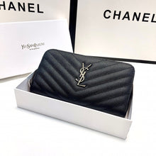 Load image into Gallery viewer, YSK331  Cassandre Matelassé Zip Around Wallet /  7.4 x 3.7 x 0.9 INCHES
